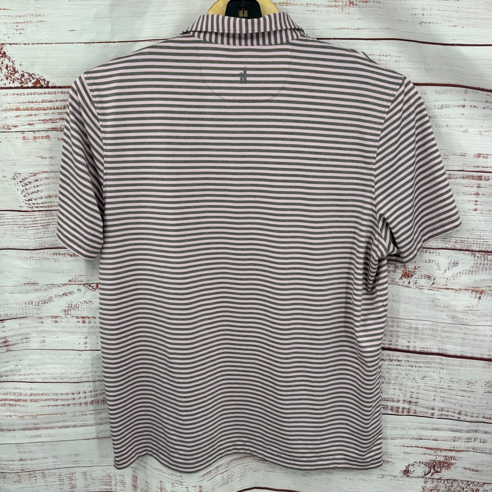 Johnnie-O Mens Polo Shirt  Mens 2XL Striped‎ Short Sleeve Casual Golf Athletic - Picture 5 of 8